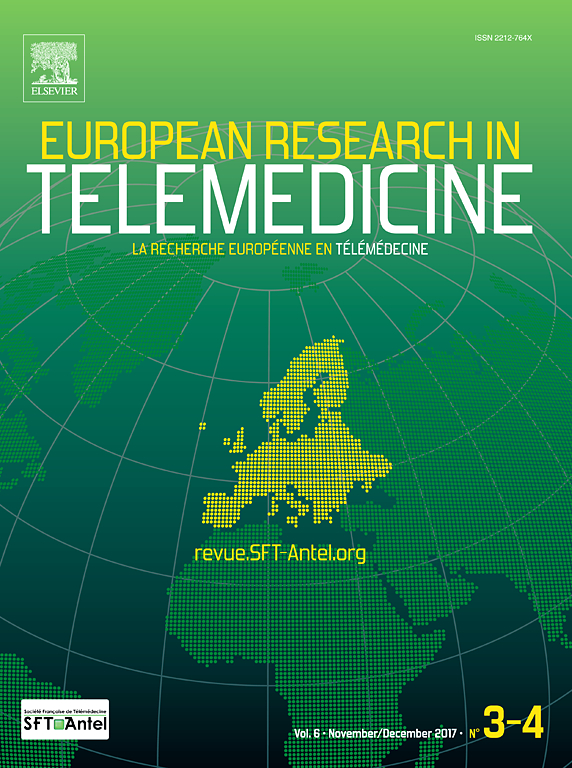 Go to journal home page - European Research in Telemedicine / La Recherche Européenne en Télémédecine